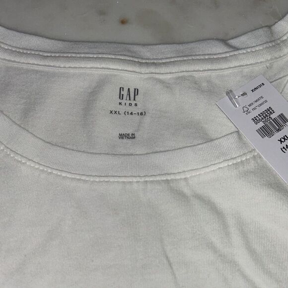 Gap Kids Love cotton Graphic Tee - White and Pink - Picture 3 of 7